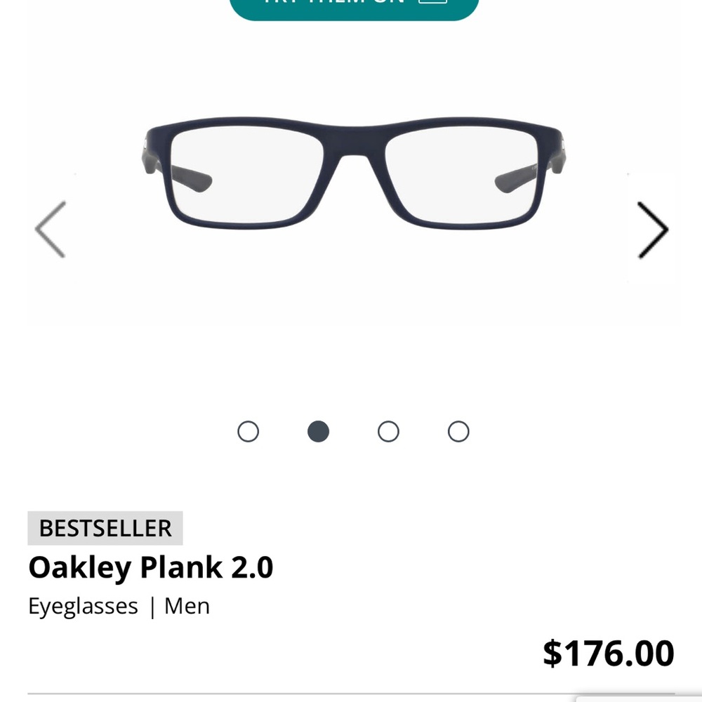 Oakley Black Frames (never worn)